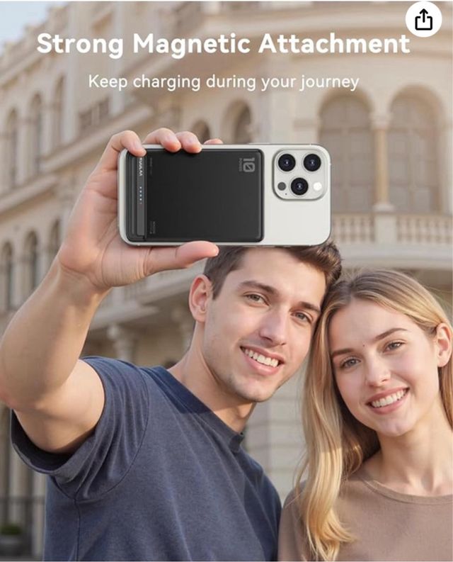 Cargador Inalámbrico KUULAA 10000mAh MagSafe