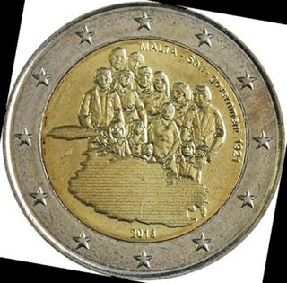 Moneda 2€ Malta 2013 Conmemorativa