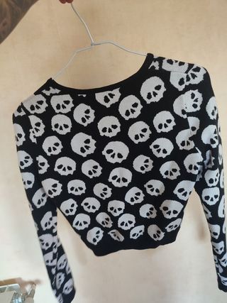 Jersey crop de calaveras 