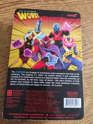 Action Figure X-5 The Annihilator Villainous Worst