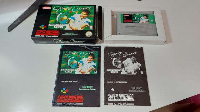 Jimmy Connors Tennis Españolizado snes