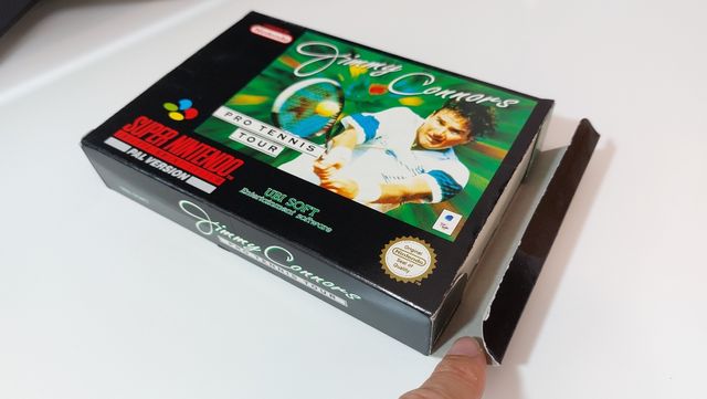 Jimmy Connors Tennis Españolizado snes