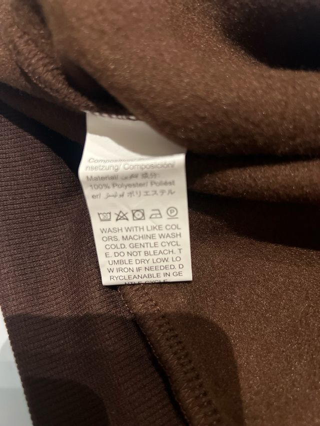 Felpa Shein Brooklyn 98 Marrone Taglia L