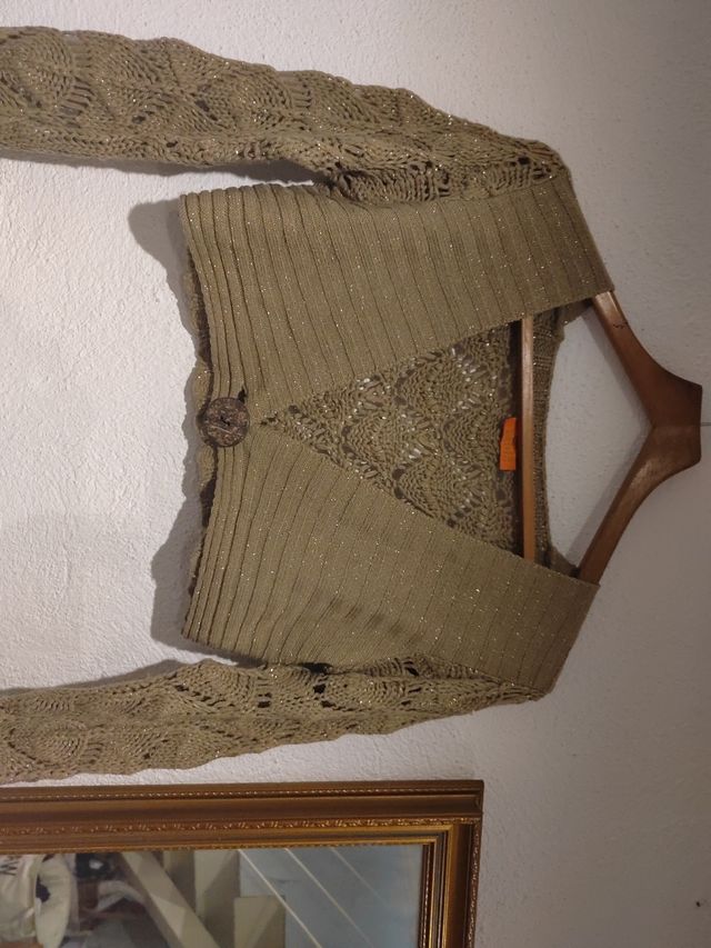 Chaqueta bolero con brillos