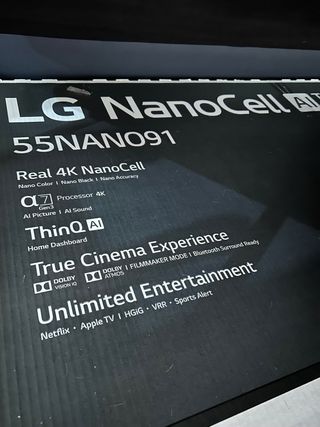 Televisor LG Negro