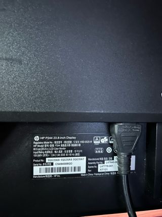 Monitor HP P244 FullHD 60 Hz 24 Pulgadas 