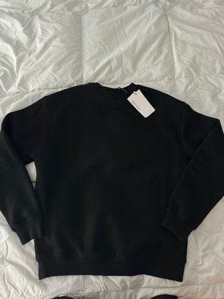 Sudadera Ami Paris Negra con Corazón