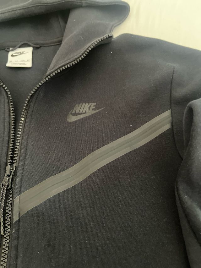 Sudadera Nike Tech Fleece Negra Talla XS
