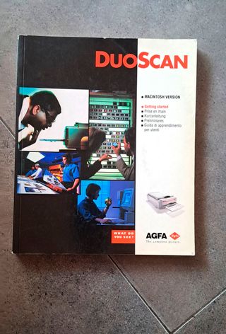 escaner Agfa Duoscan color profesional Doble plato