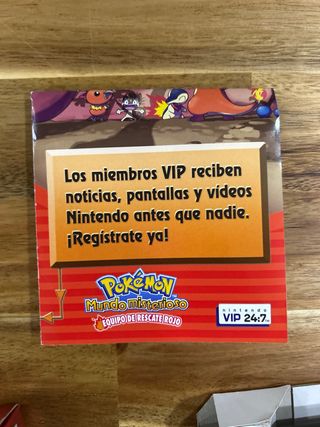 Pokemon Mundo Misterioso: Equipo Rojo GBA PAL ESP