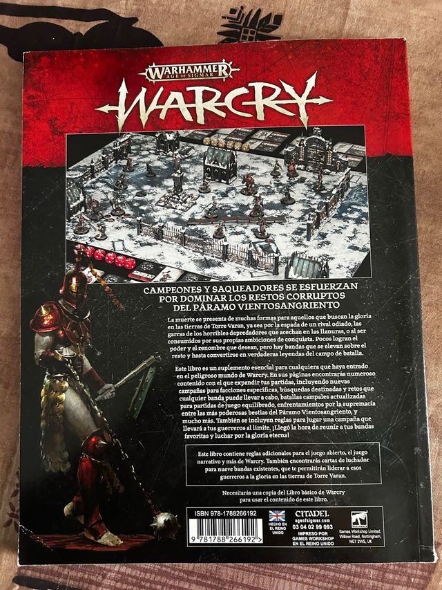 Lote Warcry Warhammer