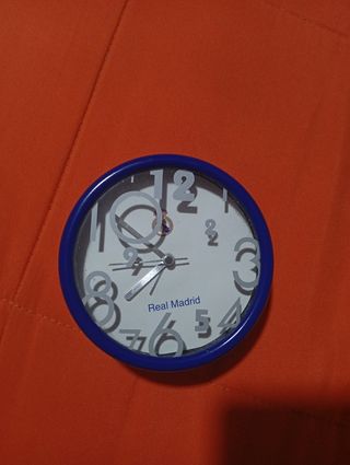 Reloj del Real Madrid en perfecto estado