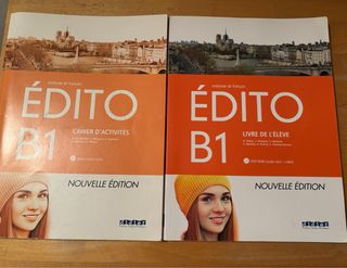 Método francés EDITO B1 (LEER DESCRIPCIÓN)