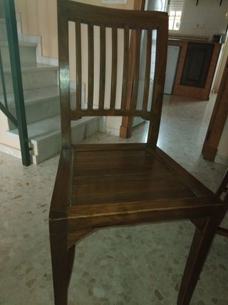 Sillas comedor Banak Importa madera.