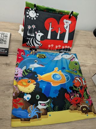 Lote 2 juegos estimulación temprana bebés