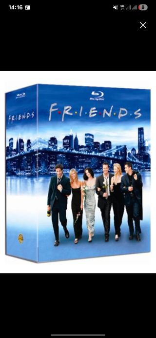 Serie Completa Friends Blu-ray Versión ESP