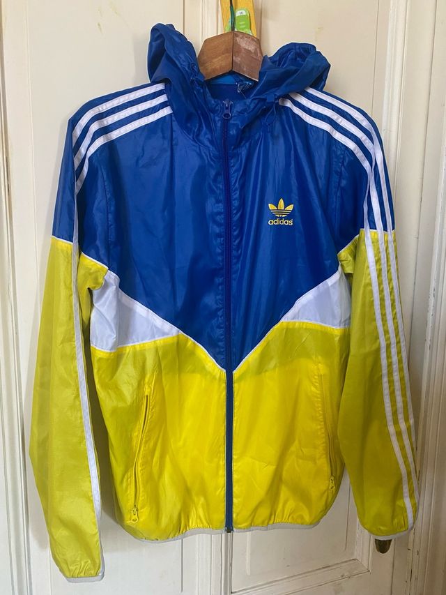 Giacca Adidas Boca Juniors Blu/Gialla