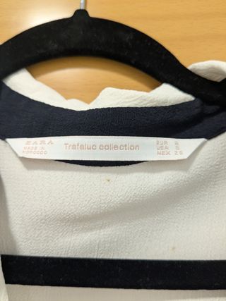 Camisa Zara estilo francés con lazo