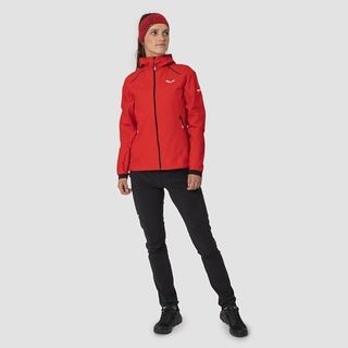 Chaqueta Salewa Impermeable Mujer 