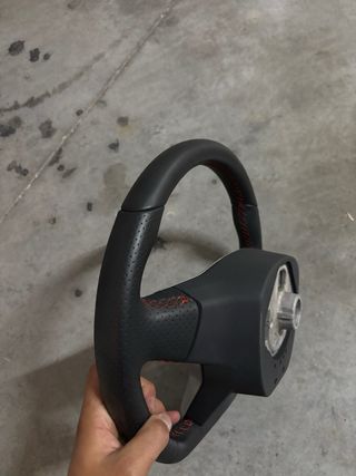 Volante Seat FR Negro Piel Perforada