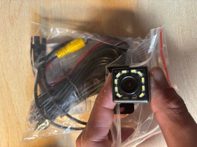 Autoradio con videocamera