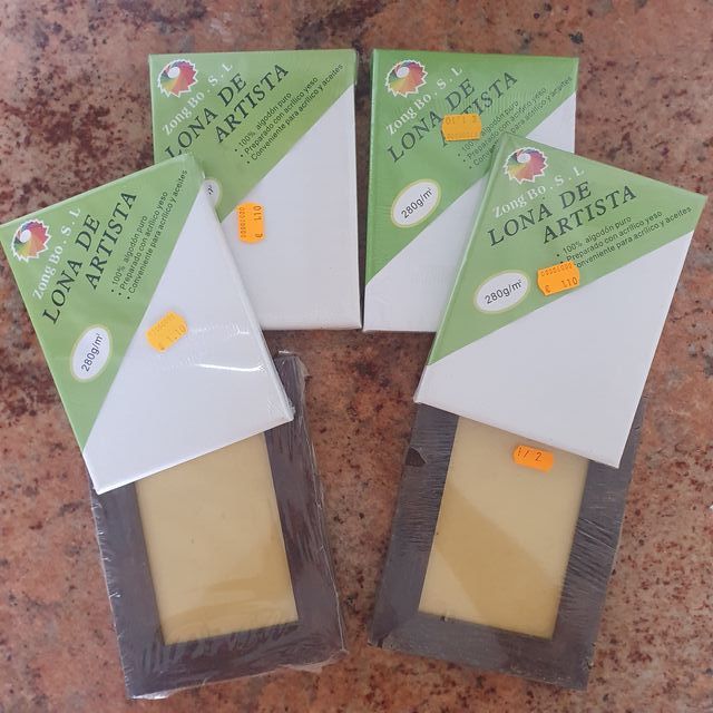 Lona de artista 13x18 cm.