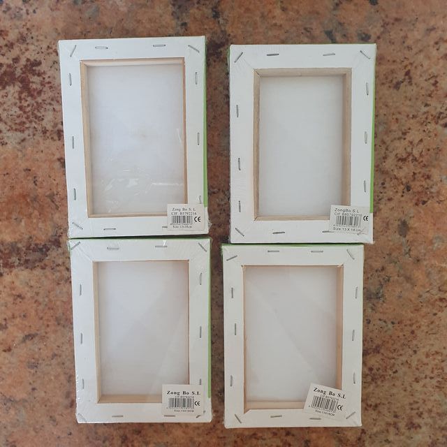 Lona de artista 13x18 cm.