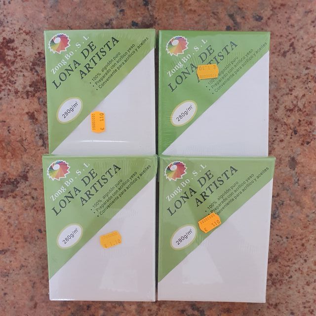 Lona de artista 13x18 cm.