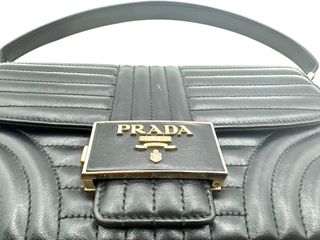 Bolso Prada Diagramme Negro