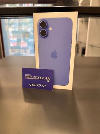 iPhone 16 Plus 128GB Azul PrecintadoIPHONE 16 PLUS