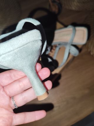 Sandalias tacón pequeño