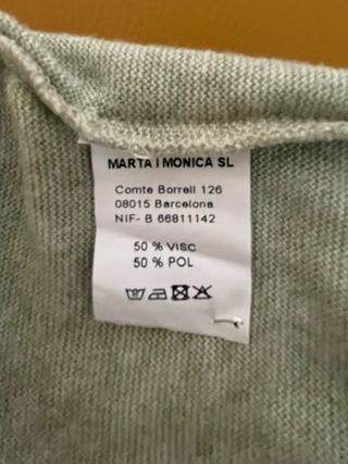 Conjunto jersey y pantalón cuadros verde