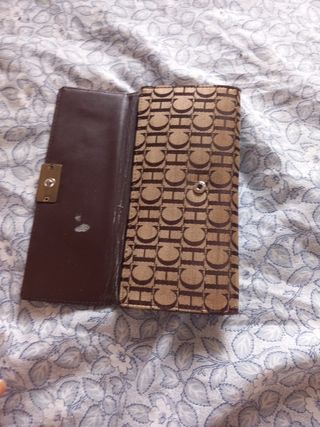 Cartera Carolina Herrera Marrón