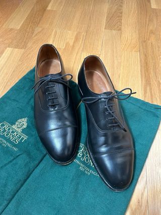 Crockett & Jones Oxford Negro Talla 7 UK