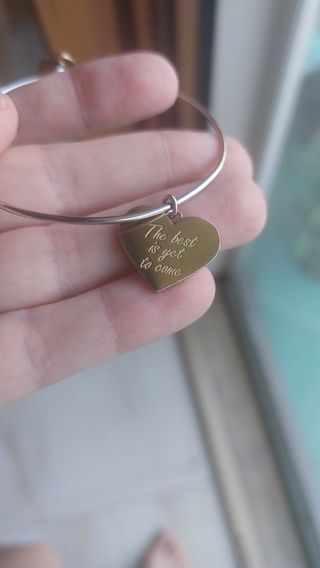 Bracciale rigido
The best is yet to come