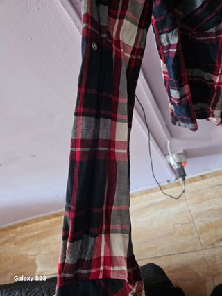 Camisa cuadros Stradivarius