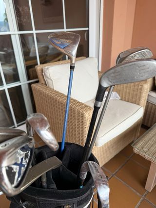 Set de palos de golf senior mujer y bolsa