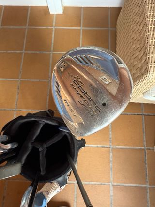 Set de palos de golf senior mujer y bolsa