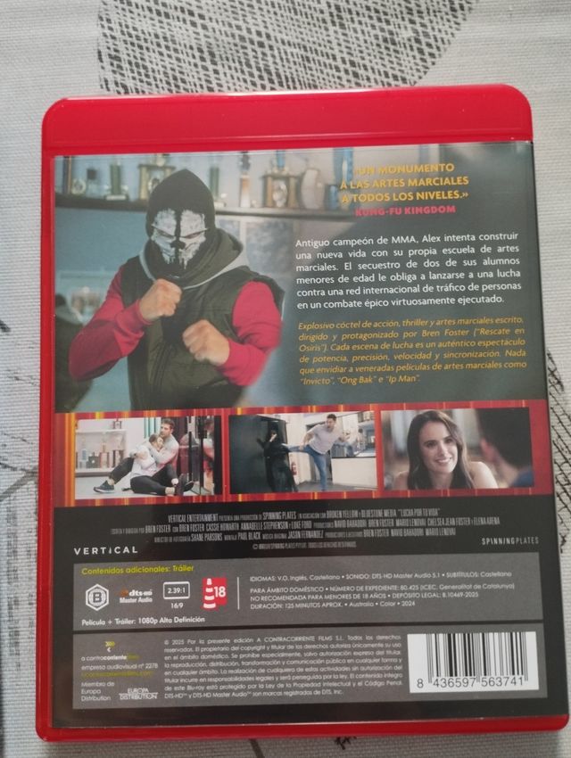 Blu-ray Lucha por tu vida - Bren Foster