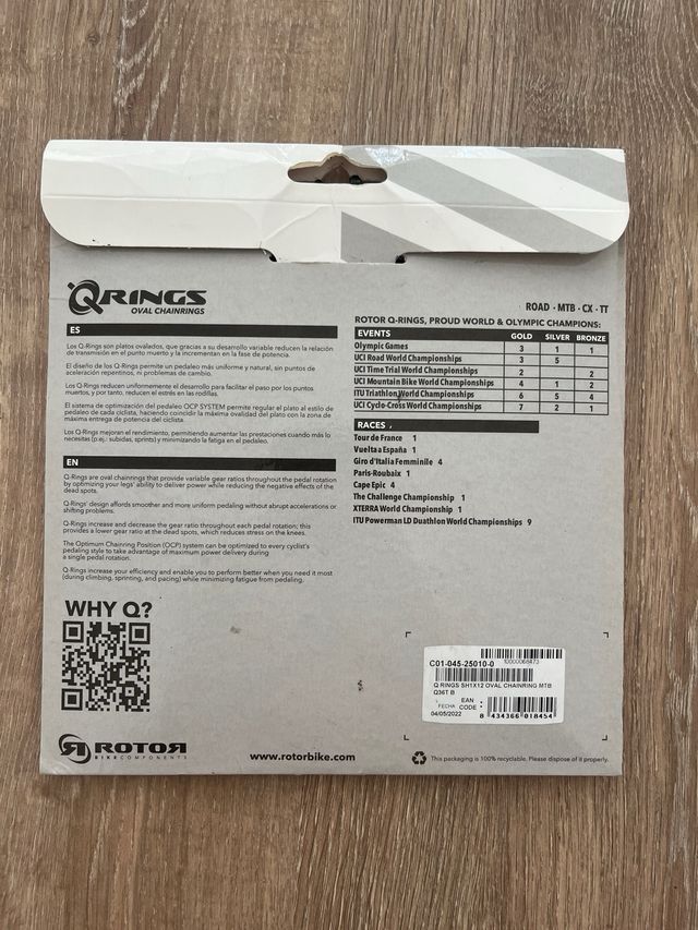 Plato Rotor Ovalado 36T MTB