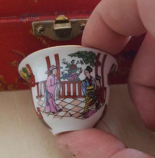 Set da Sake Ceramica Cinese