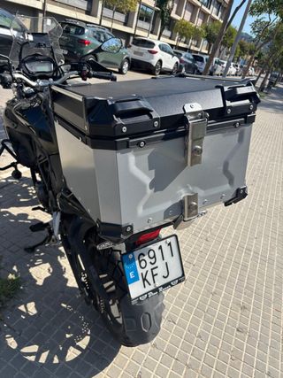 Baúl Moto Gris 55L