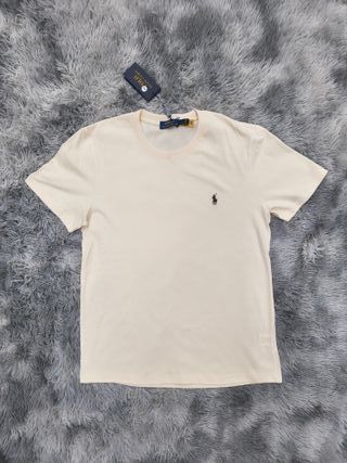 Camiseta Polo Ralph Lauren Talla L Crema