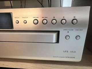 Reproductor CD Denon DCM-500AE Plata