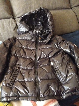 Chaqueta Moncler Negra Brillante