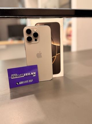 iPhone 16 Pro Max 256GB Gris NaturaliPhone 16 Pro