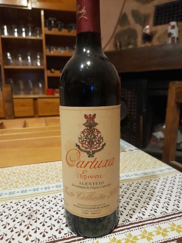 Vino Tinto Cartuxa Évora 2002