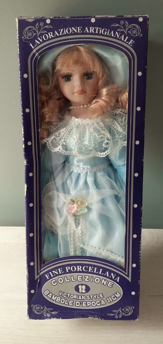 Muñeca Porcelana Victorian style 30 cm