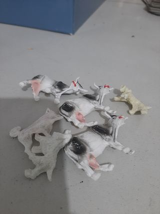 Lote de figuras de animales de granja