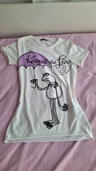 Camiseta Bershka Kermit the Frog